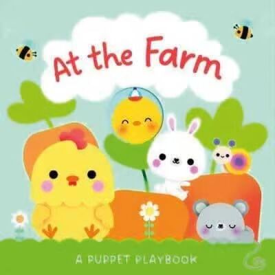 1 Book 1 Glove 5 Puppets: At the Farm - 1