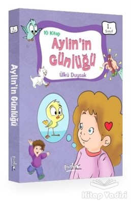 1. Sınıf Aylin’in Günlüğü Serisi (10 Kitaplık Set) - Pinokyo Yayınları