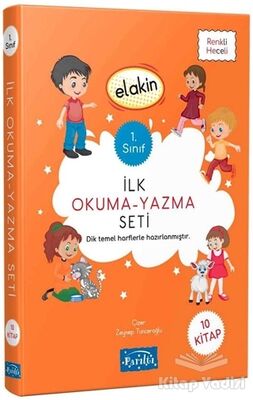 1. Sınıf Elakin – İlk Okuma-Yazma Seti (10 Kitap Takım) - 1