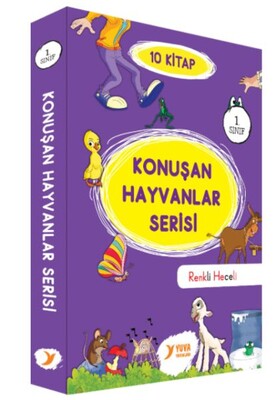 1. Sınıf Konuşan Hayvanlar Serisi (10 Kitap Takım) - Yuva Yayınları