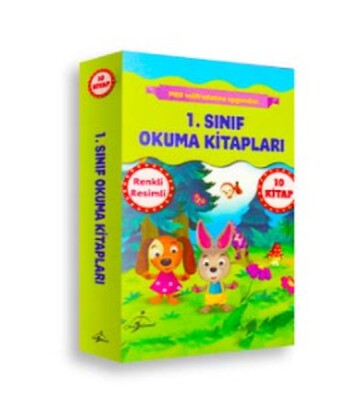 1. Sınıf Okuma Kitapları Seti - 10 Kitap - 320 Sayfa - Çocuk Gezegeni