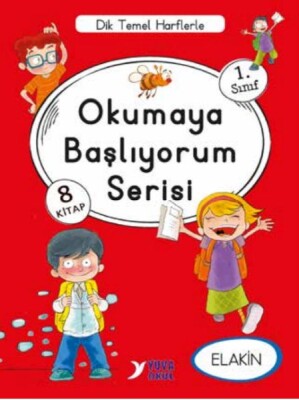 1. Sınıf Okumaya Başlıyorum Serisi (Elakin 8 Kitaplık Set) - Yuva Yayınları