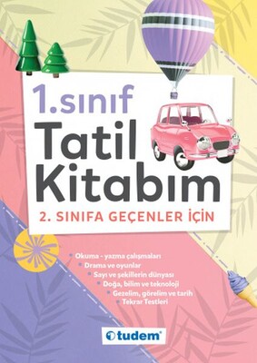 1. Sınıf Tatil Kitabım - 2. Sınıfa Geçenler İçin - Tudem Yayınları