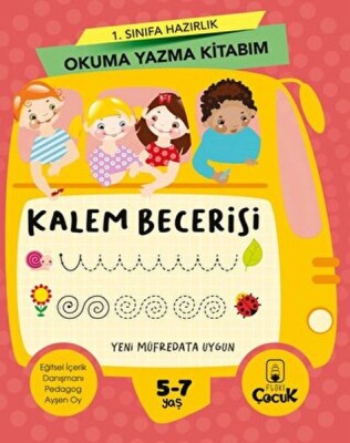 1. Sınıfa Hazırlık Okuma Yazma Kitabım Kalem Becerisi - Floki Çocuk