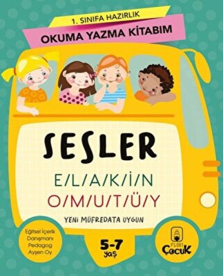 1. Sınıfa Hazırlık Okuma Yazma Kitabım Sesler - Floki Çocuk