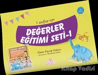 1. Sınıflar İçin Değerler Eğitimi Seti-1 (10 Kitap Takım) - Nesil Çocuk