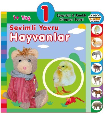 1+ Yaş Sevimli Yavru Hayvanlar - 0-6 Yaş Yayınları