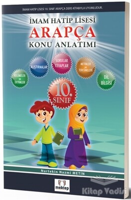 10. Sınıf İmam Hatip Lisesi Arapça Konu Anlatımlı - Mektep Yayınları