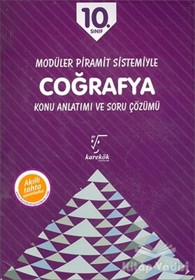 10. Sınıf Modüler Piramit Sistemiyle Coğrafya Konu Anlatımı ve Soru Çözümü - Karekök Yayıncılık