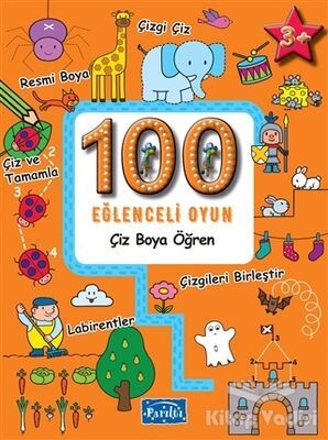 100 Eğlenceli Oyun - Çiz Boya Öğren - 1