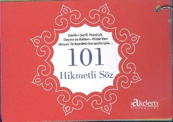 101 Arapça Hikmetli Söz - Akdem Yayınları