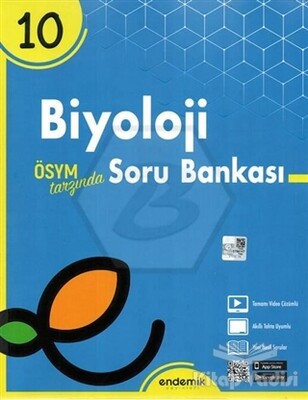 10.Sınıf Biyoloji Soru Bankası - Endemik Yayınları