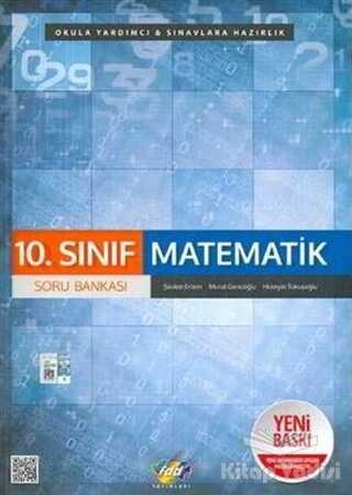 Fdd Yayınları - 10.Sınıf Matematik Soru Bankası 2020