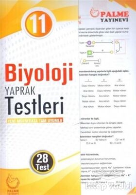 11. Sınıf Biyoloji Yaprak Testleri - 1