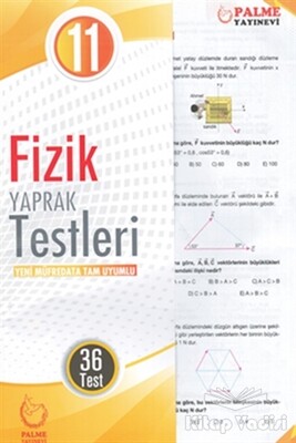 11. Sınıf Fizik Yaprak Testleri - Palme Yayıncılık