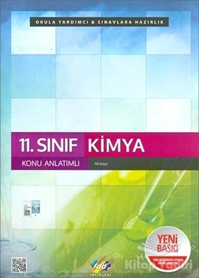 11. Sınıf Kimya Konu Anlatımlı - Fdd Yayınları