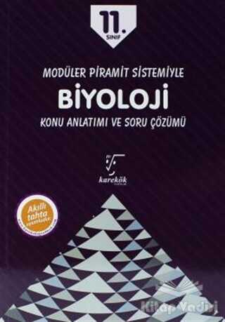Karekök Yayıncılık - 11. Sınıf Modüler Piramit Sistemiyle Biyoloji Konu Anlatımı