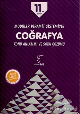 11. Sınıf Modüler Piramit Sistemiyle Coğrafya Konu Anlatımı ve Soru Çözümü - Karekök Yayıncılık