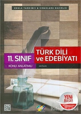 11. Sınıf Türk Dili ve Edebiyatı Konu Anlatımlı - Fdd Yayınları