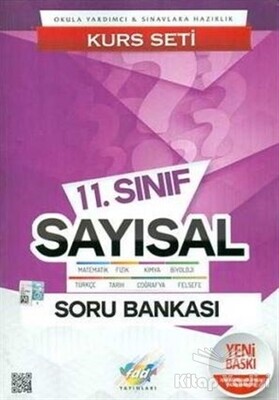 11.Sınıf Sayısal Kurs Seti Soru Bankası 2020 - Fdd Yayınları