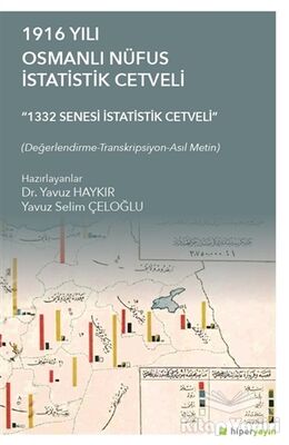 1916 Yılı Osmanlı Nüfus İstatistik Cetveli - 1