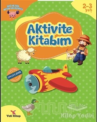 2-3 Yaş Aktivite Kitabım - Yeti Kitap