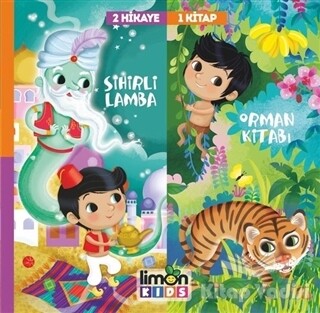 2 Hikaye 1 Kitap: Sihirli Lamba - Orman Kitabı - limonKIDS