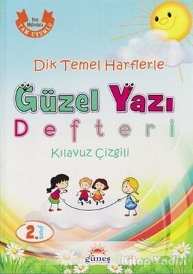 2. Sınıf Dik Temel Harflerle Güzel Yazı Defteri Kılavuz Çizgili - 1