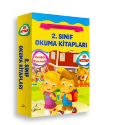 2. Sınıf Okuma Kitapları Seti - 10 Kitap - 480 Sayfa - Çocuk Gezegeni