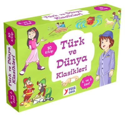 2. ve 3. Sınıflar için Türk ve Dünya Klasikleri (10 Kitap) - 1