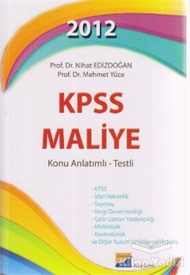 2012 KPSS Maliye Konu Anlatımlı - Testli - 1