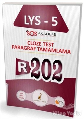 2017 İngilizce LYS-5 R202 Cloze Test Paragraf Tamamlama - Pelikan Yayıncılık