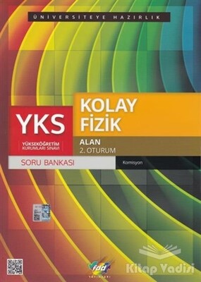 2018 YKS Kolay Fizik Soru Bankası Alan 2. Oturum - Fdd Yayınları