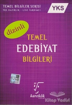 2018 YKS Temel Edebiyat Bilgileri Dizinli - Karekök Yayıncılık