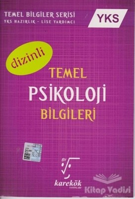 2018 YKS Temel Psikoloji Bilgileri Dizinli - Karekök Yayıncılık