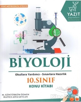 2019 10. Sınıf Biyoloji Konu Kitabı - Yazıt Yayınları
