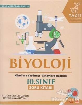 2019 10. Sınıf Biyoloji Soru Kitabı - Yazıt Yayınları