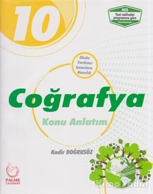 10. Sınıf Coğrafya Konu Anlatım - Palme Yayıncılık