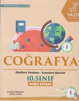 2019 10. Sınıf Coğrafya Soru Kitabı - Yazıt Yayınları