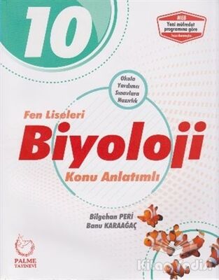 2019 10. Sınıf Fen Liseleri Biyoloji Konu Anlatımlı - 1