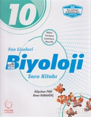 10. Sınıf Fen Liseleri Biyoloji Soru Kitabı - Palme Yayıncılık