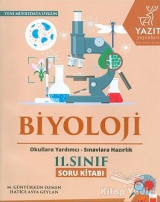 2019 11. Sınıf Biyoloji Soru Kitabı - Yazıt Yayınları