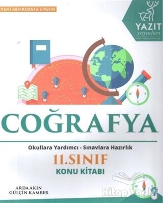 2019 11. Sınıf Coğrafya Konu Kitabı - 1