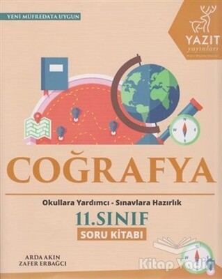 2019 11. Sınıf Coğrafya Soru Kitabı - Yazıt Yayınları