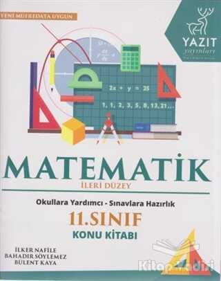 Yazıt Yayınları - 2019 11. Sınıf İleri Düzey Matematik Konu Kitabı