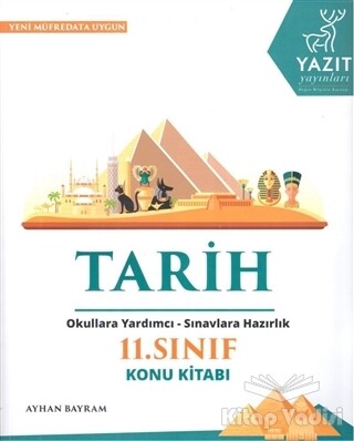 2019 11. Sınıf Tarih Konu Kitabı - Yazıt Yayınları