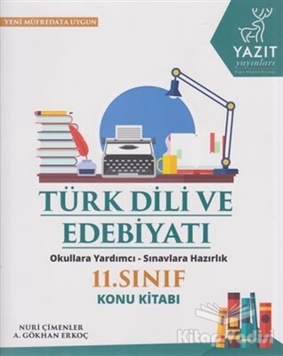 2019 11. Sınıf Türk Dili ve Edebiyatı Konu Kitabı - Yazıt Yayınları
