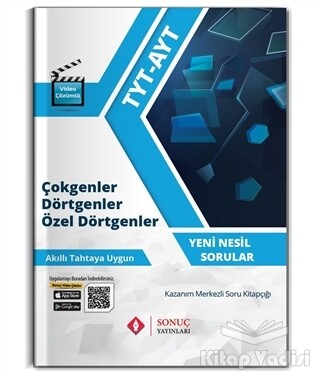 2019 - 2020 TYT AYT Çokgenler Dörtgenler Özel Dörtgenler - Sonuç Yayınları