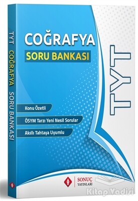 2019 - 2020 TYT Coğrafya Soru Bankası - Sonuç Yayınları