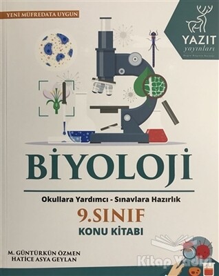 2019 9. Sınıf Biyoloji Konu Kitabı - Yazıt Yayınları
